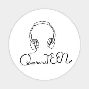 QuaranTEEN Headphones Magnet